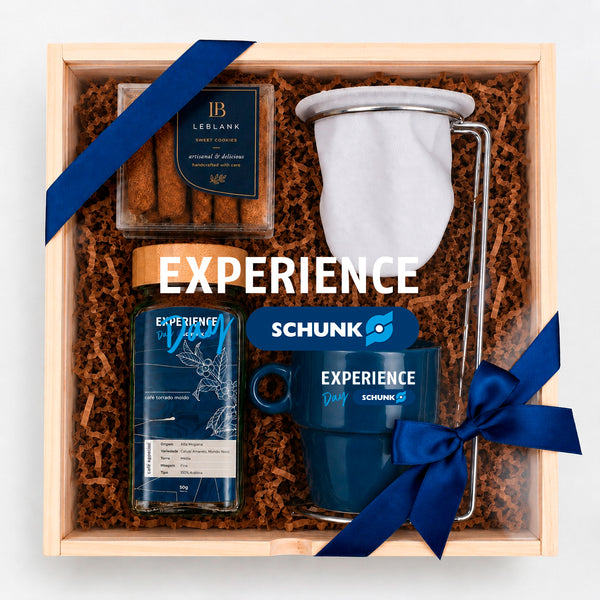 Kit Presente Corporativo Cafe Petit com Coador Individual