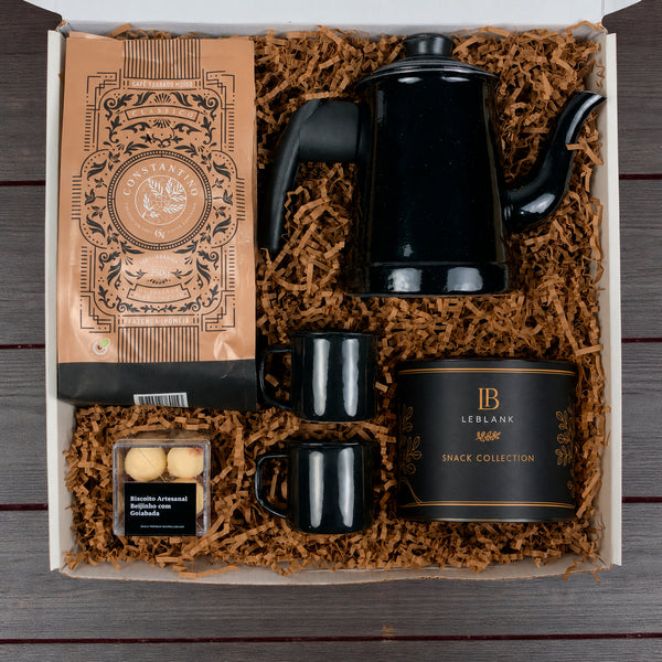 Kit Presente Corporativo Cafe Rustico