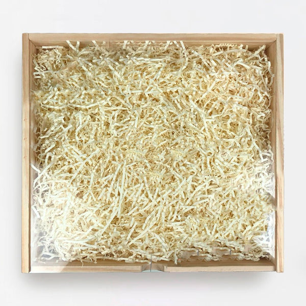 Caixa de Madeira Pinus 20x20 com Tampa de Acrilico - Personalizada - LeBlank Corporativo