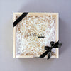 Caixa de Madeira Pinus 20x20 com Tampa de Acrilico Personalizada - Corporativo - LeBlank Corporativo