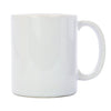 Caneca de Ceramica Live Branca 325mL - Personalizada Corporativo - LeBlank Corporativo
