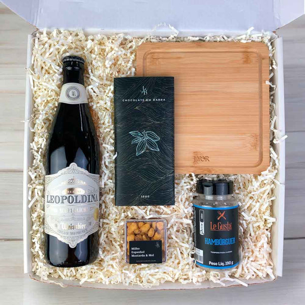 Kit Presente Corporativo Beer e Chocolate - LeBlank Corporativo