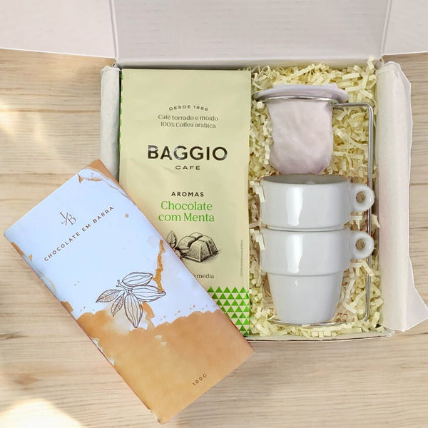 Kit Presente Corporativo Cafe Baggio Seleto - LeBlank Corporativo