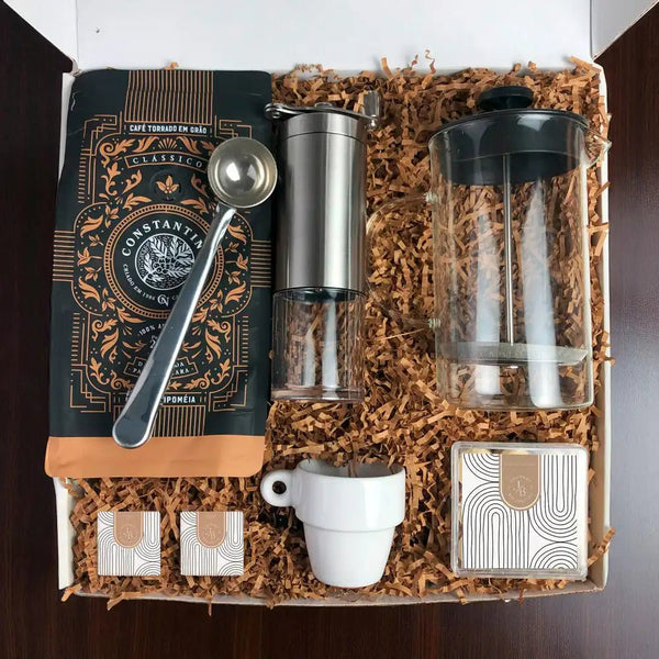 Kit Presente Corporativo Cafe Completo - LeBlank Corporativo
