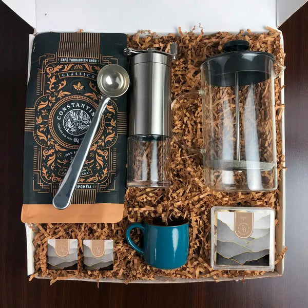 Kit Presente Corporativo Cafe Completo - LeBlank Corporativo