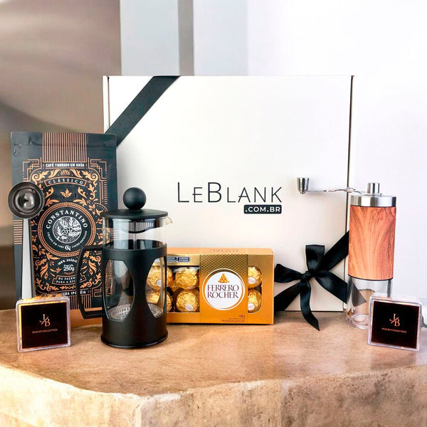 Kit Presente Corporativo Cafe Constantino em Graos Premium - LeBlank Corporativo