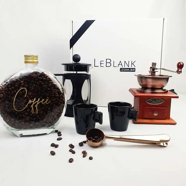 Kit Presente Corporativo Cafe em Graos Premium - LeBlank Corporativo