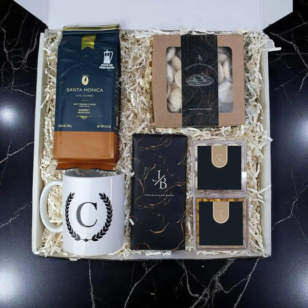 Kit Presente Corporativo Cafe Gourmet - LeBlank Corporativo