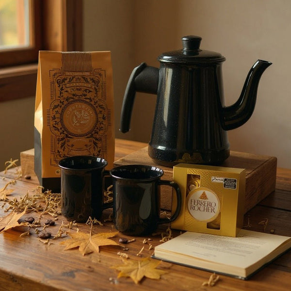 Kit Presente Corporativo Cafe Rustico - LeBlank Corporativo