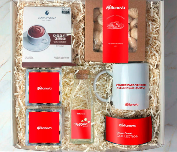 Kit Presente Corporativo Caneca muito Gourmet - LeBlank Corporativo