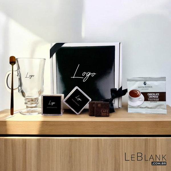 Kit Presente Corporativo Cappuccino Petit - LeBlank Corporativo
