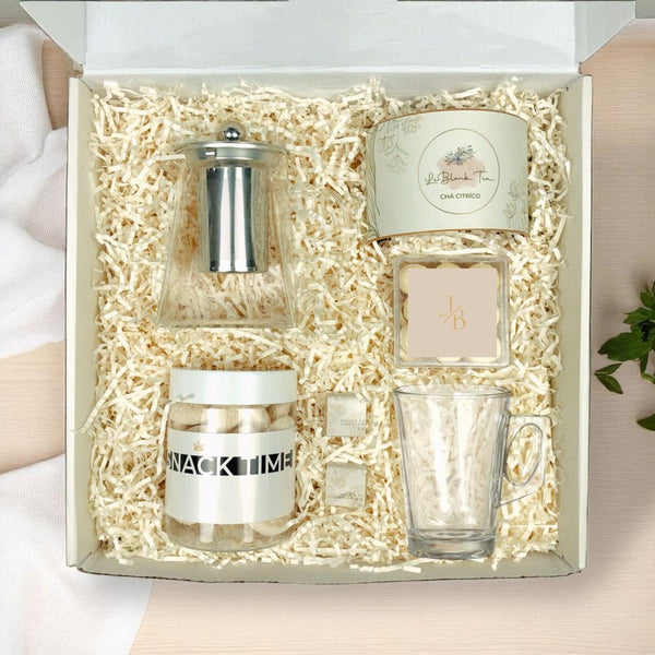 Kit Presente Corporativo Cha Completo - LeBlank Corporativo