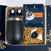 Kit Presente Corporativo Copo Termico com Drip Coffee e Snacks - LeBlank Corporativo