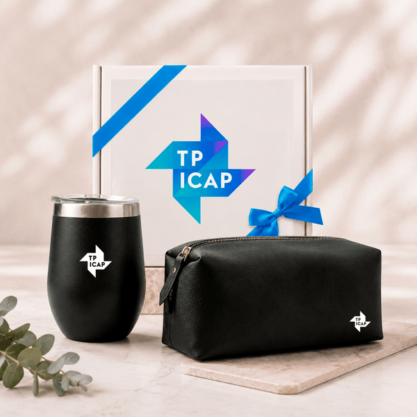 Kit Presente Corporativo Copo Termico com Necessaire - LeBlank Corporativo