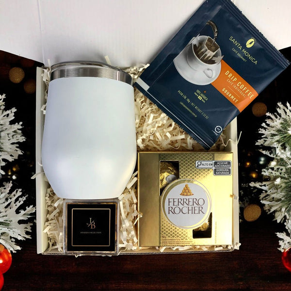 Kit Presente Corporativo Drip Coffee com Copo Termico - LeBlank Corporativo