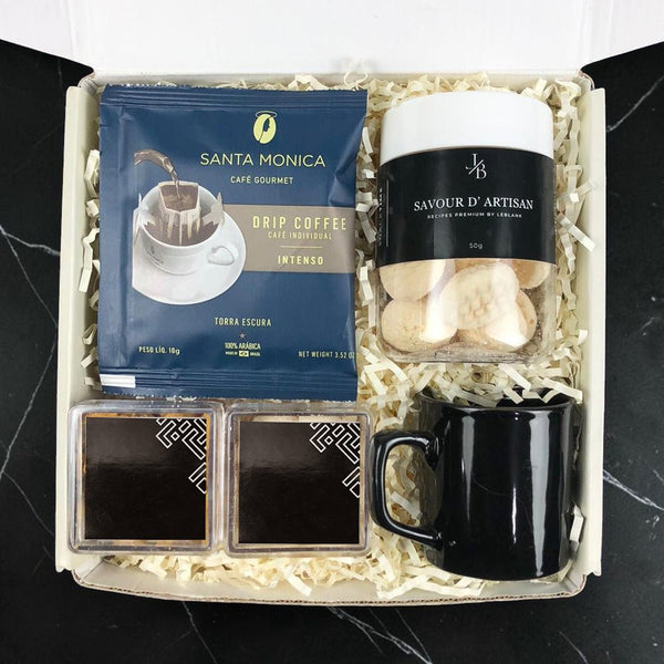 Kit Presente Corporativo Drip Coffee Gourmet - LeBlank Corporativo