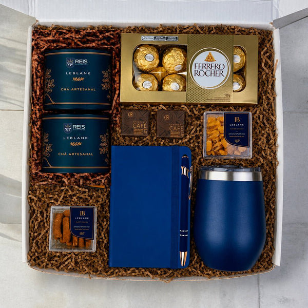 Kit Presente Corporativo Executivo com Cha - LeBlank Corporativo