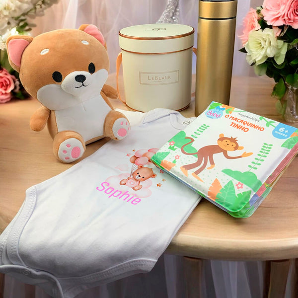 Kit Presente Corporativo Maternidade Bebe Personalizado - LeBlank Corporativo