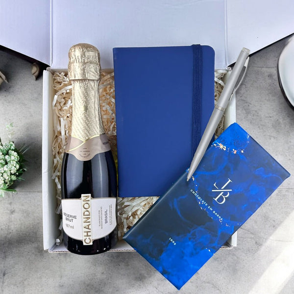 Kit Presente Corporativo Office com Chandon - LeBlank Corporativo