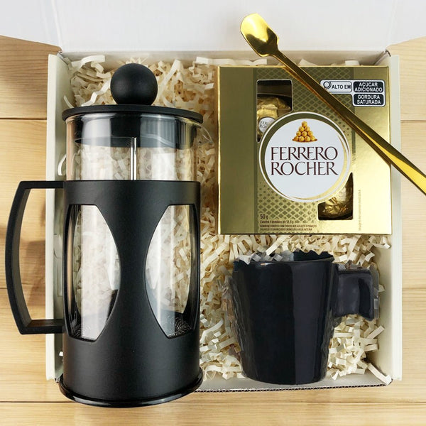 Kit Presente Corporativo Prensa Francesa com Ferrero - LeBlank Corporativo