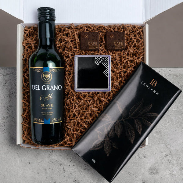 Kit Presente Corporativo Vinho Petit Gourmet - LeBlank Corporativo