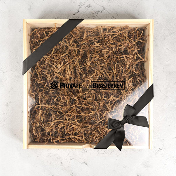 Kit Presente Corporativo Wood Banco do Brasil Whisky Jack Daniels Premium - LeBlank Corporativo