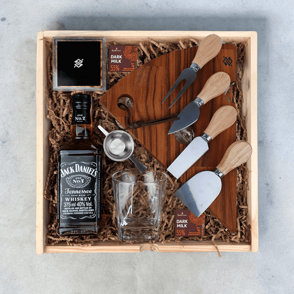Kit Presente Corporativo Wood Banco do Brasil Whisky Jack Daniels Premium - LeBlank Corporativo