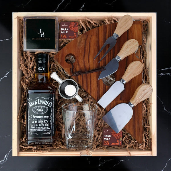 Kit Presente Corporativo Wood Whisky Jack Daniels Premium - LeBlank Corporativo