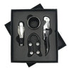 Kit Vinho de Inox 4 Pecas com Estojo - Personalizado - LeBlank Corporativo