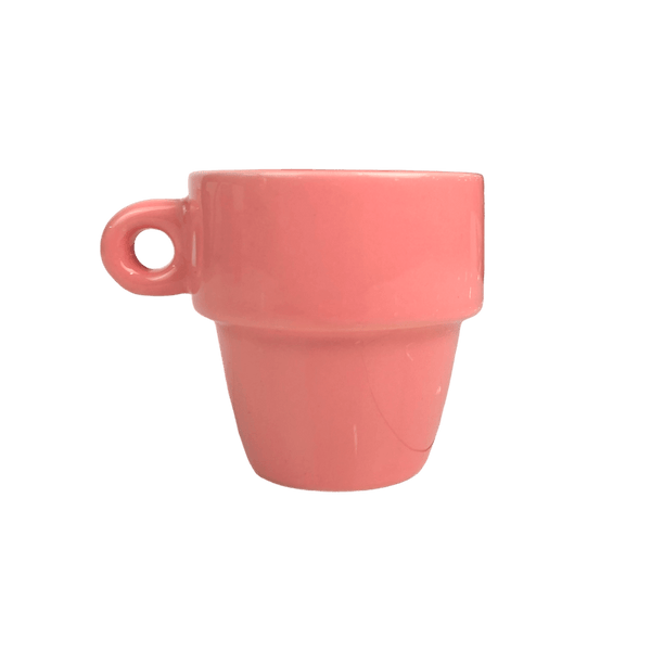 Xicara de Ceramica Empilhavel 90ml - Personalizada - LeBlank Corporativo