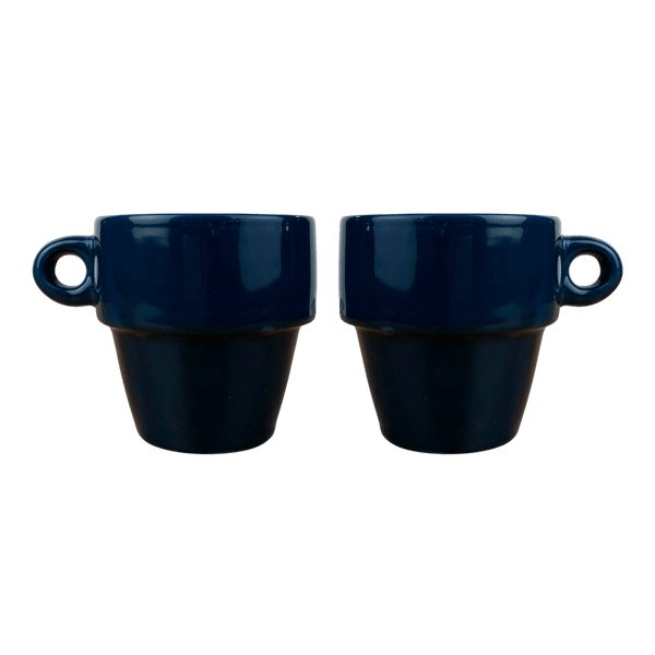 Xicara de Ceramica Empilhavel 90ml - Personalizada - LeBlank Corporativo