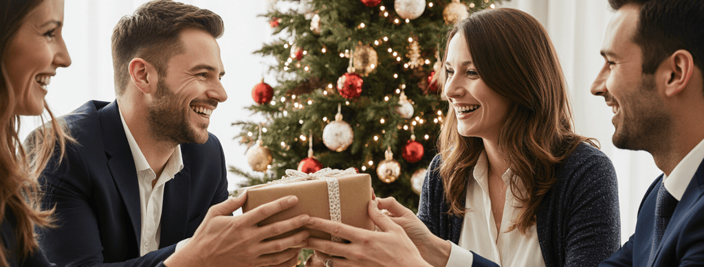 Presentes personalizados para entrega rápida: como salvar o Natal da sua empresa com pedidos de última hora - LeBlank Corporativo