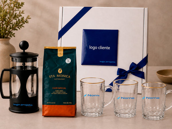 Presente Corporativo Kit Cafe G - Sense