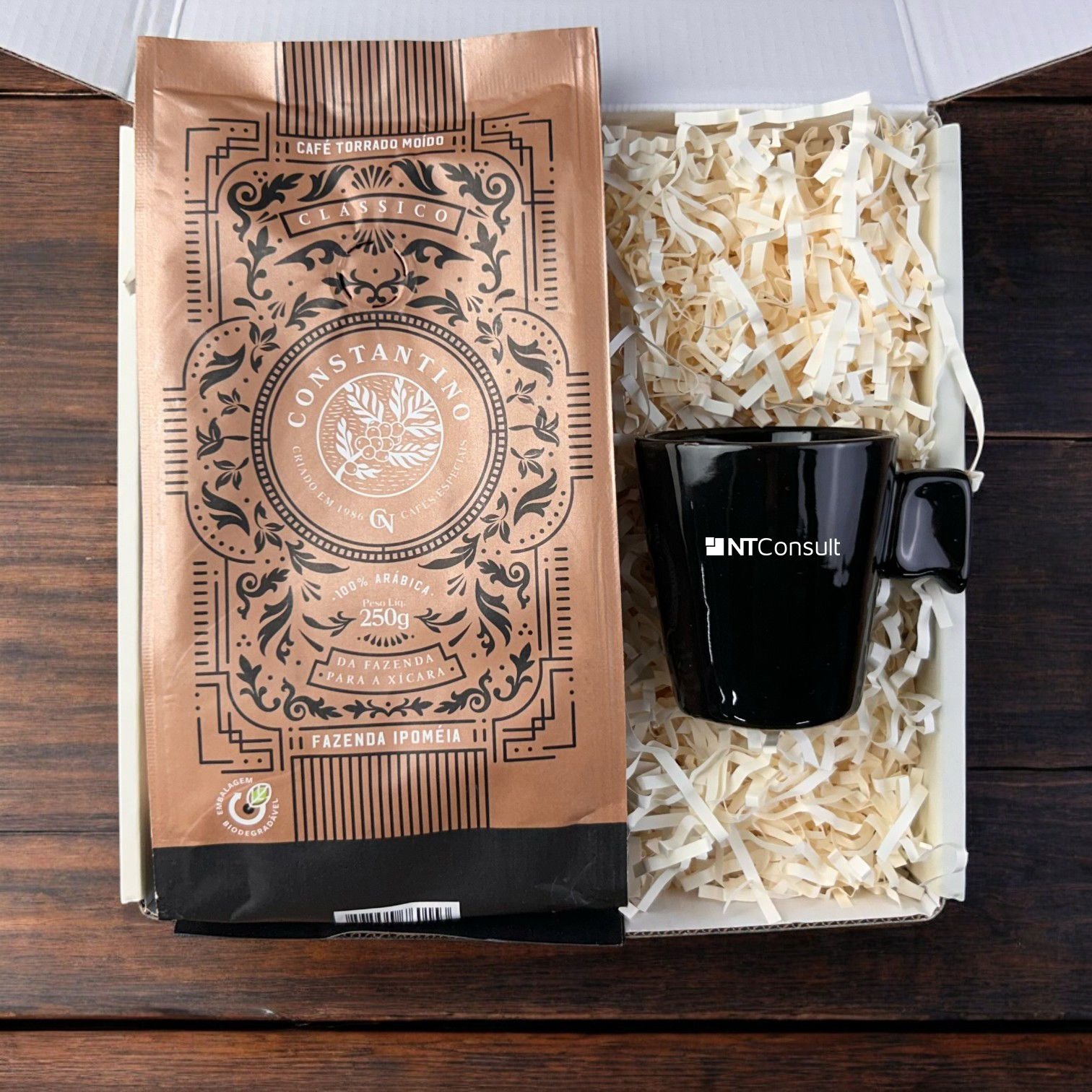 Presente Corporativo Kit Cafe e Xicara