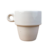 Xicara de Ceramica Empilhavel 90ml - Personalizada