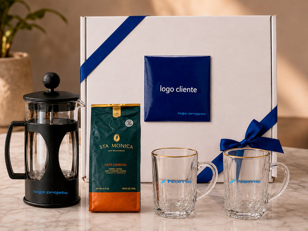 Presente Corporativo Kit Cafe G - Sense