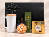Kit Presente Corporativo Caneca com Enfeite de Natal Gourmet Caixa Cartonada