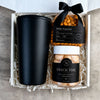 Kit Presente Boas Vindas Snacks e Copo Termico de Bambu