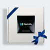Kit Presente Corporativo Metlife Cafe com Prensa Francesa Bambu Premium
