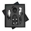 Kit Vinho de Inox 4 Pecas com Estojo - Personalizado