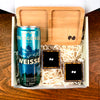 Kit Presente Corporativo Grupo Elo Cerveja com Pistache e Chocolate com Conhaque