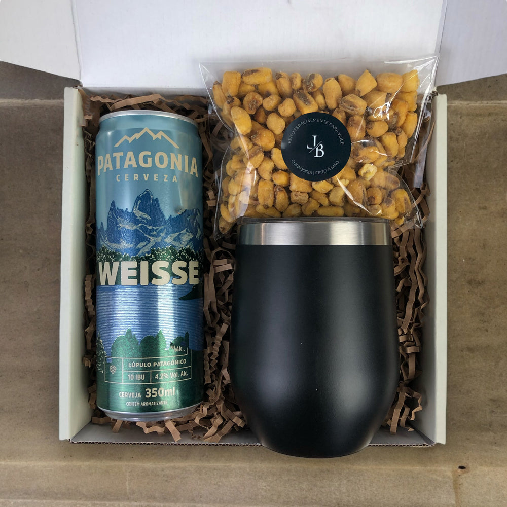 Kit Presente Corporativo Patagonia com Copo Termico