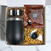 Kit Presente Corporativo Copo Termico com Drip Coffee e Snacks