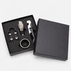 Kit Vinho de Inox 4 Pecas com Estojo - Personalizado