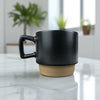 Xicara de Ceramica Verano Preto 120ml - Personalizado