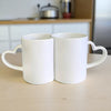 Caneca de Ceramica Branca Dupla Love - Personalizada