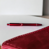 Caneta Plastica com Acionamento por Clique - Personalizada