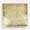 Caixa de Madeira Pinus 20x20 com Tampa de Acrilico Personalizada - Corporativo