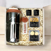 Kit Presente Corporativo Garrafa Inox com Termometro e Snacks