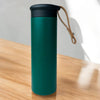 Garrafa Termica de Inox com Cordao Courino 450mL - Personalizado - LeBlank Corporativo
